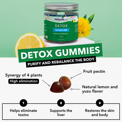 SUGAR-FREE DETOX GUMMIES | Super pack | 4 x 21 Days