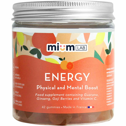 Energy Gummies | Physical and Mental Boost | 21 days